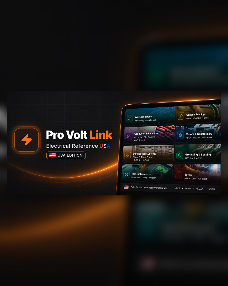 Pro Volt Link Electrical Reference USA feature graphic