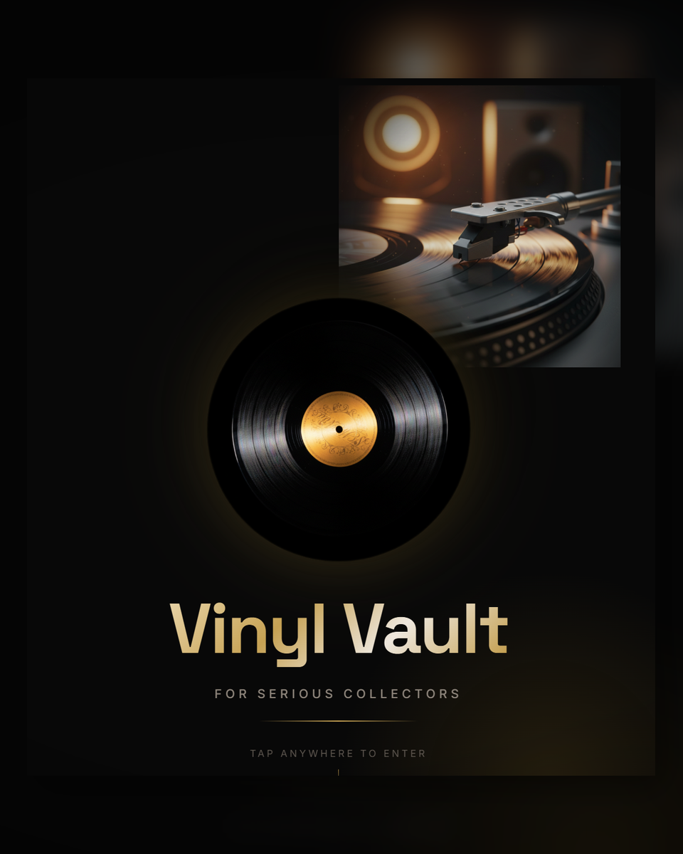 Vinyl Vault app preview