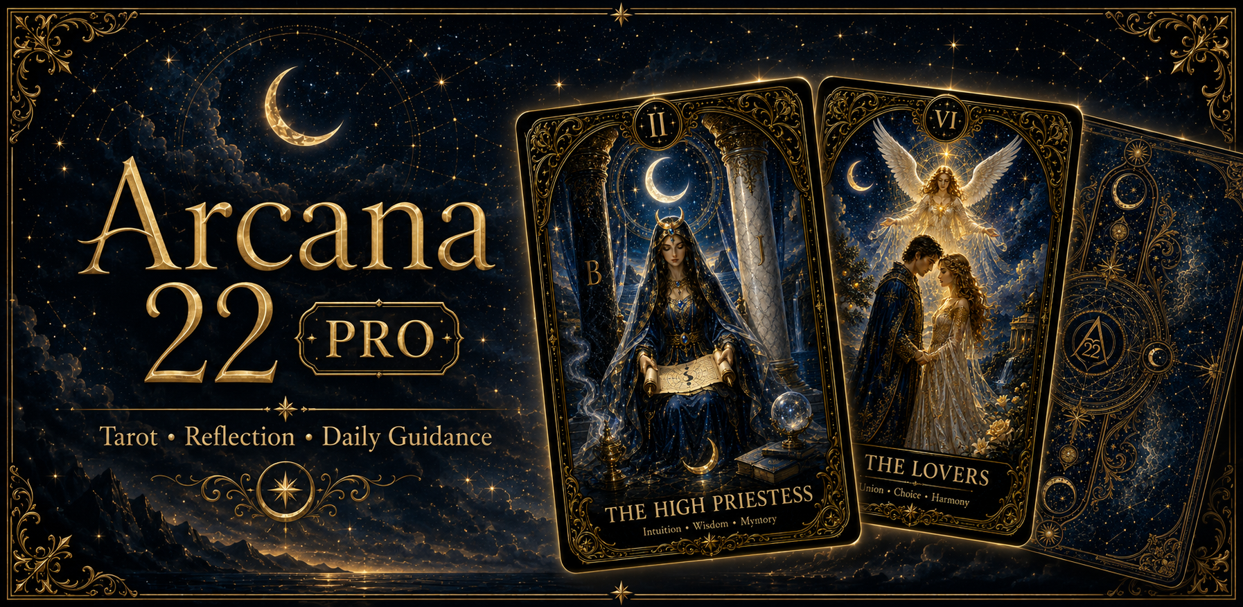 Arcana 22 Tarot featured graphic