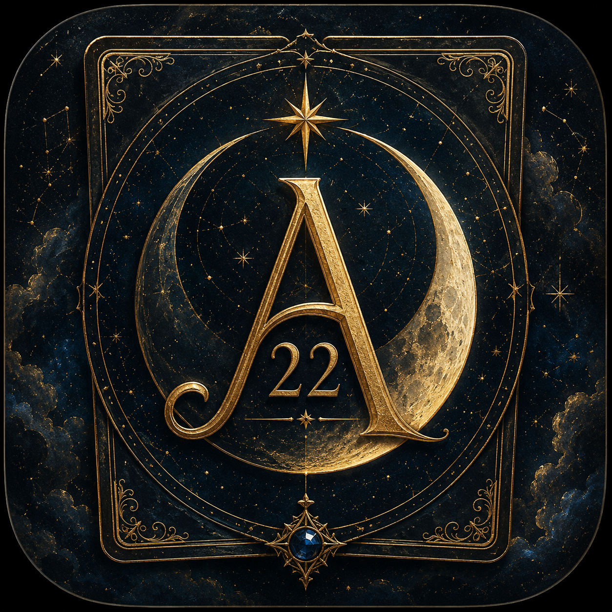 Arcana 22 Tarot app icon