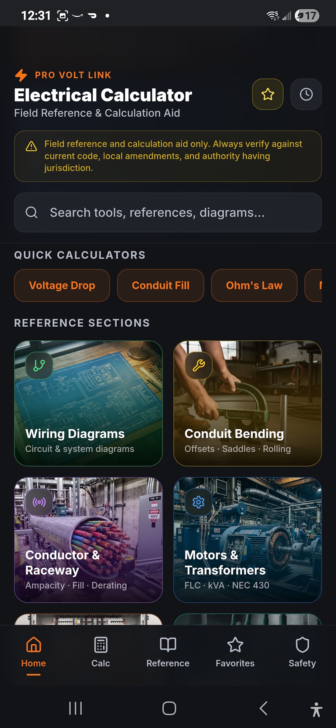 Pro Volt Link Canada professional tool screen