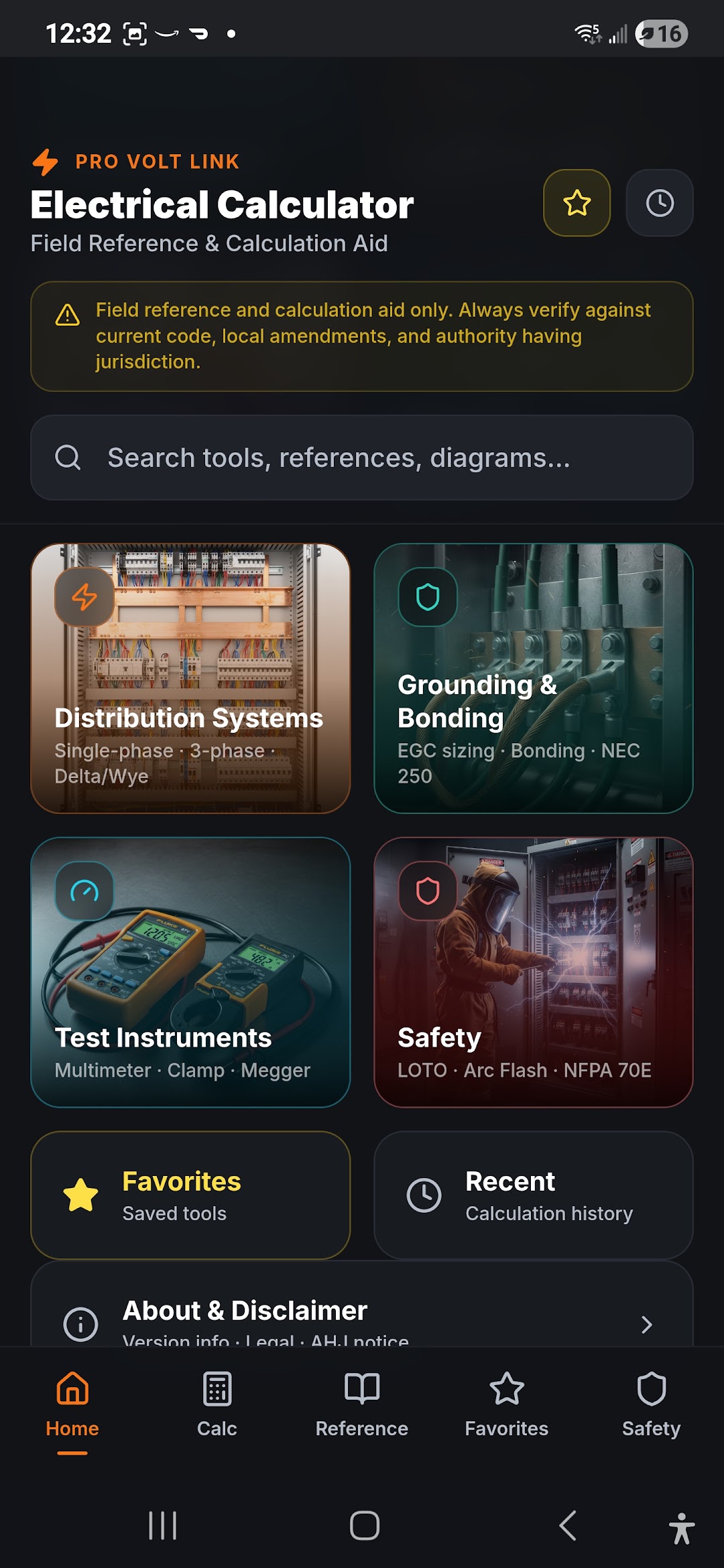 Pro Volt Link Canada favourites and recent tools