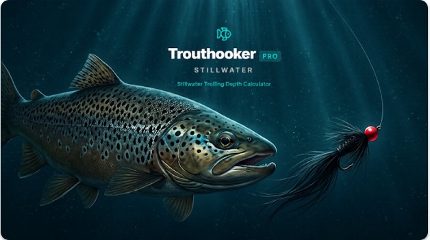 Trouthooker PRO Trolling Calc featured graphic