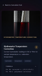 Vintner Calculator Hub Google Play screenshot 4